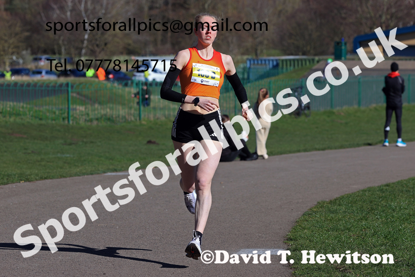 Senior Womens 2026 NECAA Royal Signals Road Relays, Hetton Lyons Country Park, Hetton le Hole. Photo: David T. Hewitson/Sports for All Pics